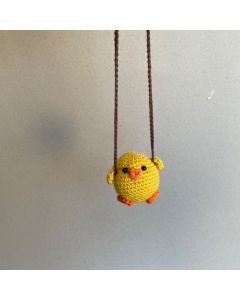 Swinging Crochet Pendant Duck