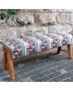 Modern Fabric Bench