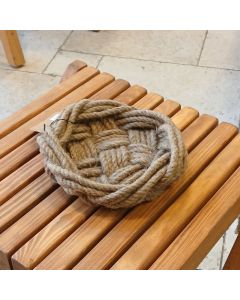 XL Jute Braided Bowl 7