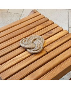 Braided Jute Coaster 3-S