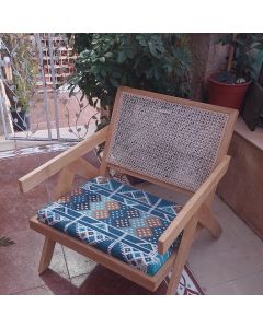 VIP Handmade Teak Chair - Blue