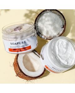 Coconut Dream Whipped Body Butter for Deep Moisture