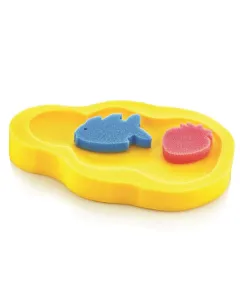 Babyjem Sponge Bathtub - Yellow