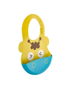 Babyjem Baby Bib Silicone - Yellow