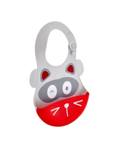 Babyjem Baby Bib Silicone - Grey