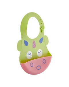 Babyjem Baby Bib Silicone - Green