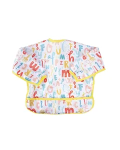 BabyJem Poly Bib Long Sleeves - Alphabet