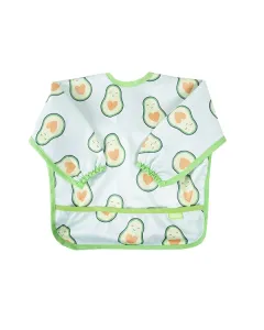 BabyJem Poly Bib Long Sleeves - Avocado