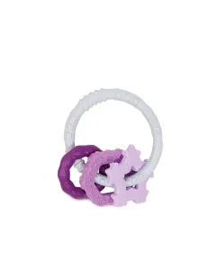 Babyjem Silicone Ring Teether - Pink