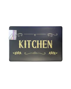 Nova Home "Crops" Kitchen Mat - 45x120 cm - Black