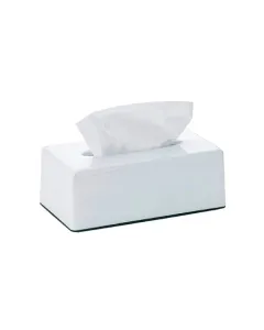 Kela "Panno Rectangular" Facial Tissue-Box - White