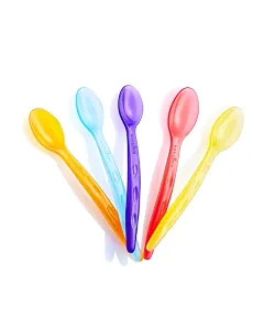 Babyjem Spoons - 5pcs - Multicolor