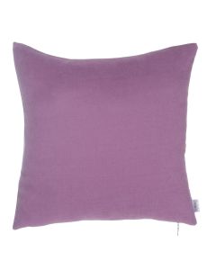 Nova Home Plain Colors Cushion Cover - 45x45 cm - Purple