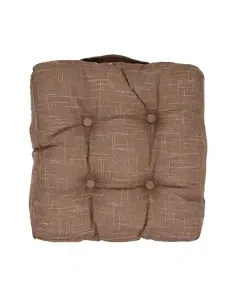 Nova Home Malinda Chair Pad  - Brown