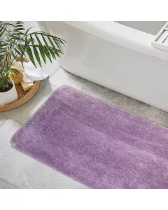 Nova Home "Performance" Bath Mat - 50x80 cm - Plum