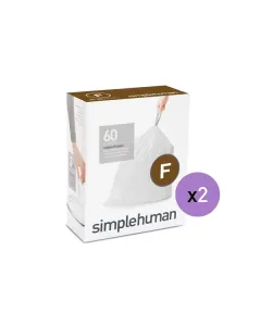 Simplehuman Custom Fit Liners-25-30 L (Code F) - White