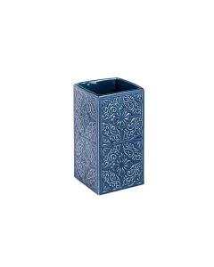 Wenko "Cordoba" Toothbrush Tumbler - Pottery - Dark Blue