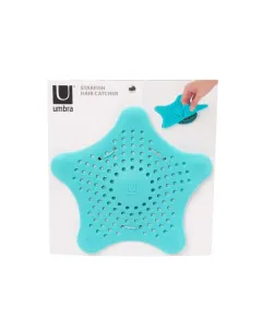 Umbra Drain Catch Starfish Surf, Silicone - Blue