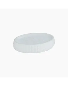 Wenko Barinas Ceramic Soap Dish - White