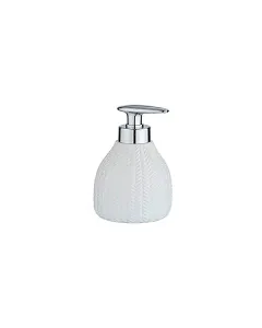 Wenko Barinas Ceramic Liquid Soap Dispenser - White