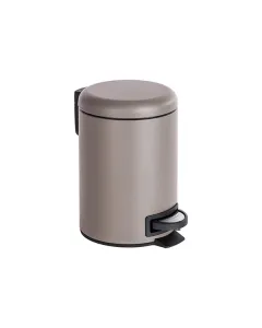 Wenko Leman Pedal Bin - 3L - Taupe