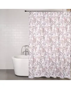 Weva "Birdsong" Waterproof Shower Curtain - 180x200 cm - Multicolor