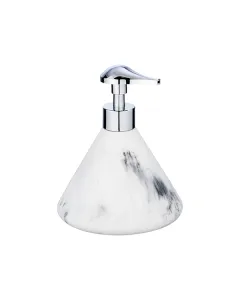 Wenko Desio Liquid Soap Dispenser - 300 ML - White/Grey