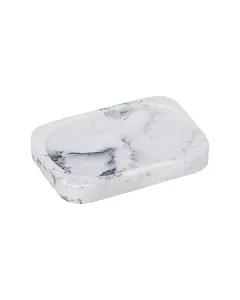 Wenko Desio Soap Dish - White/Grey