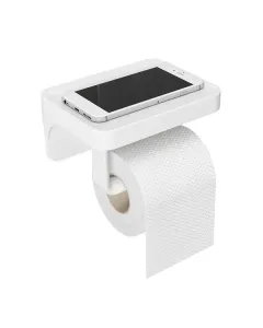 Umbra Flex Adhesive Toilet Paper Holder - White