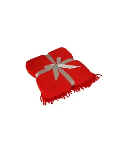 Nova Home Throw Blanket - Red