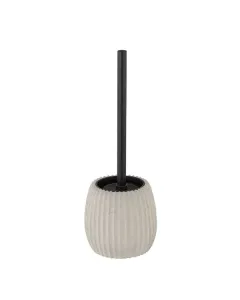 Wenko Torretta Toilet Brush with Textured Surface - Light Grey