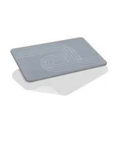 Wenko Manhattan Safety Bathtub Mat - 60x39 Cm - Grey