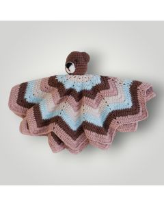 Baby Lovely Blanket (Pink & White) - The Sweet Snuggle Blanket