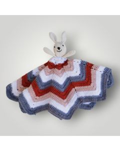 Baby Lovely Blanket (Pink & White) - The Snuggle Buddy