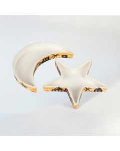 Crescent & Star Plate Set (Available In Sizes)