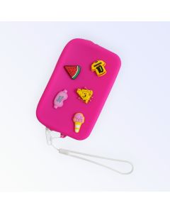 Mini Charms Pencil Cases - Pink