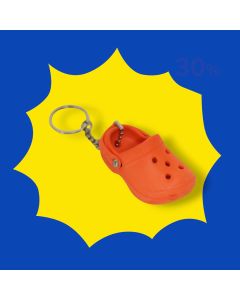 Crocs Keychains - Orange