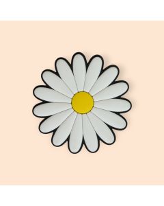 White Sunflower Charm