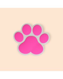 Pink Paw Charm