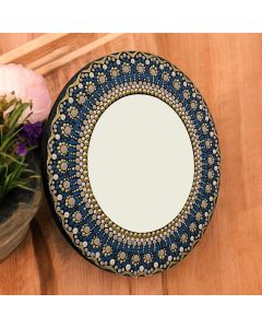 Mandala Dotting Framed Mirror