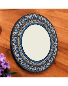 Mandala Dotting Framed Mirror