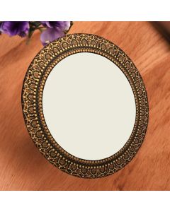 Mandala Dotting Framed Mirror