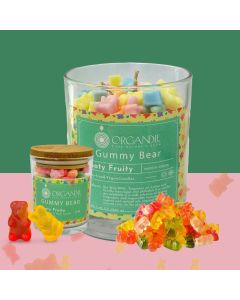 Gummy Bear - Tooty Fruity Fun Soy Candle (Available In Sizes)