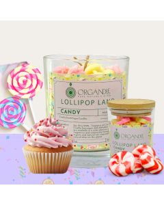 Lollipop Land - Sweet Candy Dream Soy Candle (Available In Sizes)