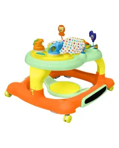 Nova Home Rainbow 4in1 Baby Walker - Orange