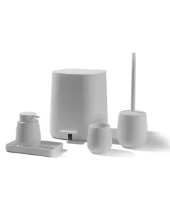 Weva Vibe Bathroom Set - 5 Pcs - White