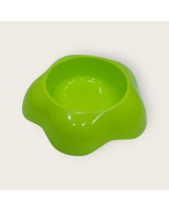 Flower-Shaped Pet Food Bowl (Green) available at The Scout - Amman, Jordan