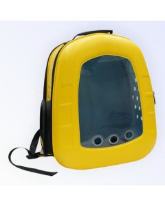 Vibrant Yellow Pet Carrier Backpack