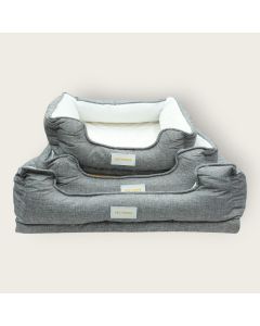 Rectangular Gray Medical Pet Bed with Cushioned Sides available at The Scout - Amman, Jordan