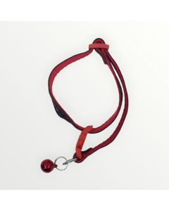 Red and Black Cat Collar with Bell available at The Scout - Amman, Jordan